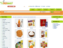 Tablet Screenshot of desimart.com